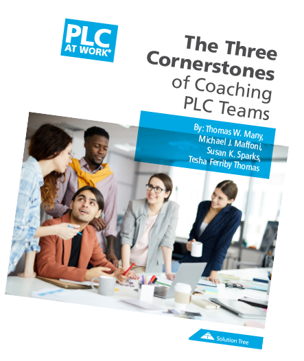 The Three Cornerstones of Coaching PLC Teams white paper cover