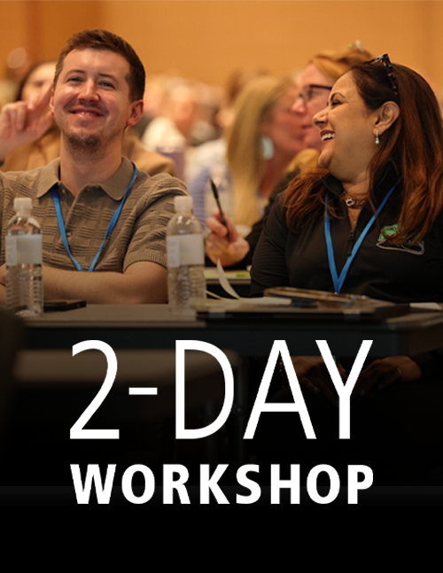 Two educators working together