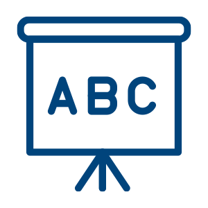 On-site professional development icon