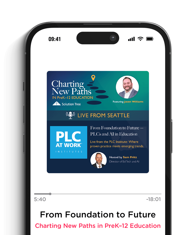 Charting New Paths in PreK–12 Education podcast art for Season 4, Episode 8.