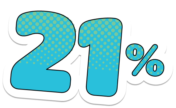 21 percent