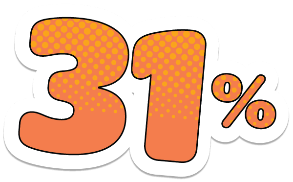 31 percent
