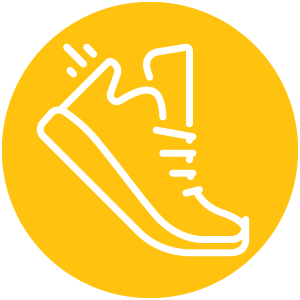 Running shoe icon