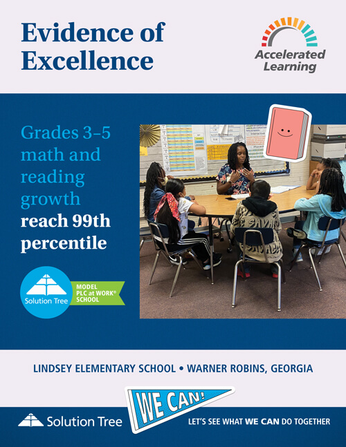 Thumbnail for the Evidence of Excellence story of Lindsey Elementary School with Accelerated Learning